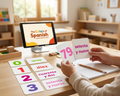 Matching Flashcards Numbers 0–100 (Spanish Numbers & Words)
